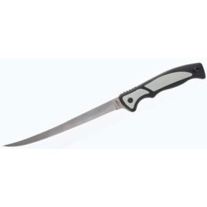 https3A2F2Fmedia.chattanoogashooting.com2Fimages2Fproduct2FPF11663812FPF1166381.jpg Old Timer Trail Boss Fillet Knife 7 1/2" Blade Black and Grey