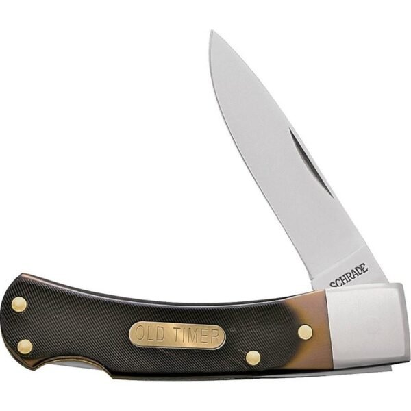https3A2F2Fmedia.chattanoogashooting.com2Fimages2Fproduct2FPF11800082FPF1180008.jpg Old Timer Bearhead Folding Knife 3" Blade Black