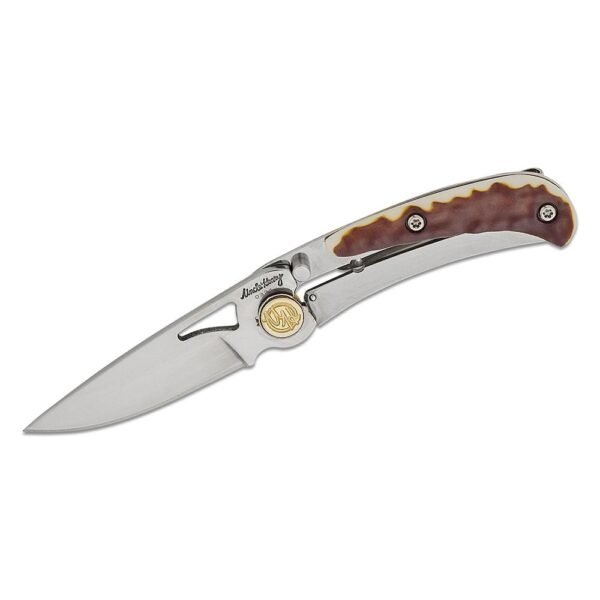 https3A2F2Fmedia.chattanoogashooting.com2Fimages2Fproduct2FPF12051052FPF1205105-1.jpg Uncle Henry Next Gen 3UH Folding Knife 2-1/5" Drop Point Blade Staglon Steel Clamshell