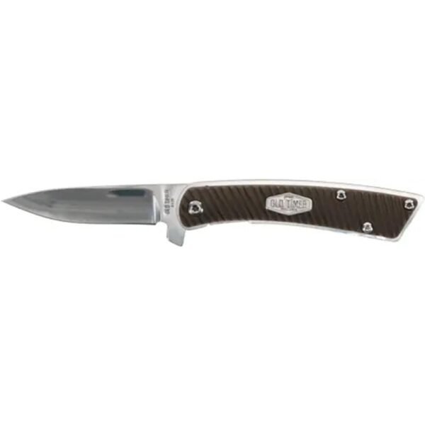 https3A2F2Fmedia.chattanoogashooting.com2Fimages2Fproduct2FPF12264192FPF1226419-1.jpg Old Timer Slim Folder Knife 2-3/5" Drop Point Blade