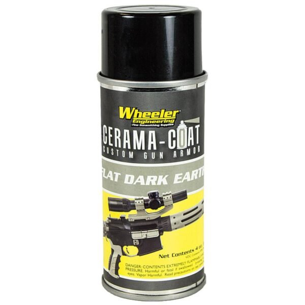 Wheeler Engineering Cerama-Coat Firearm Finish -  Flat Dark Earth 2oz.