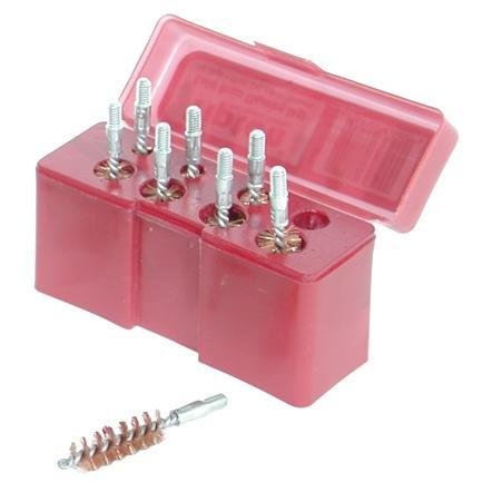 https3A2F2Fmedia.chattanoogashooting.com2Fimages2Fproduct2FPH8451022FPH845102.jpg Tipton 8-Piece Bronze Pistol Brush Set (22-47/48 cal)