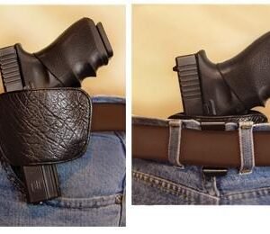 https3A2F2Fmedia.chattanoogashooting.com2Fimages2Fproduct2FPP036BLK2FPP036BLK.jpg PeaceKeeper Belt Slide Holster Small/Medium Black