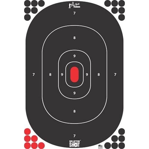 https3A2F2Fmedia.chattanoogashooting.com2Fimages2Fproduct2FPXSILHIN5PK2FPXSILHIN5PK-1.jpg Pro-Shot 12" x 18" Silhouette Target Peel & Stick 5/ct
