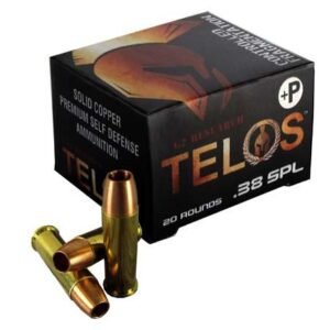 https3A2F2Fmedia.chattanoogashooting.com2Fimages2Fproduct2FQDG006182FQDG00618.jpg G2 Telos Handgun Ammunition .38 Spl(+P) 105 gr Frangible 1170 fps 20/ct