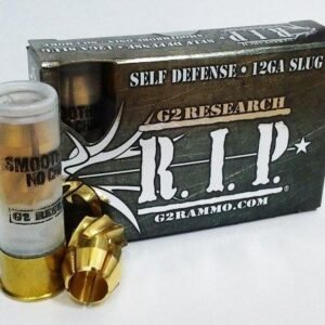 https3A2F2Fmedia.chattanoogashooting.com2Fimages2Fproduct2FQDG006272FQDG00627.jpg G2 Research R.I.P. Shotshells 12 Ga 2-3/4" 1430 fps Fragmenting Slug 5/ct