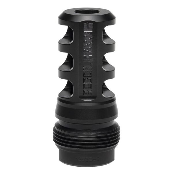 https3A2F2Fmedia.chattanoogashooting.com2Fimages2Fproduct2FQH12930952FQH1293099-1_3.jpg Browning Xeno Recoil Hawg Muzzle Brake 13x1.25 Matte Black