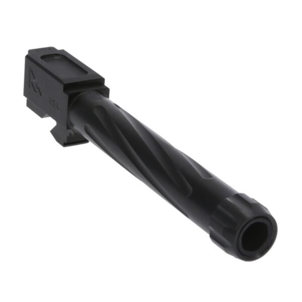 https3A2F2Fmedia.chattanoogashooting.com2Fimages2Fproduct2FQLRA20G102A2FQLRA20G102A-1.jpg Rival Arms Barrel for Glock Model 17 GEN3/4 Twist Threaded Black