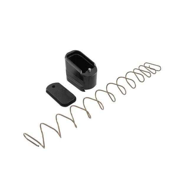 https3A2F2Fmedia.chattanoogashooting.com2Fimages2Fproduct2FQSSAS15ME5BLK2FQSSAS15ME5BLK.jpg Shield Arms S15 Handgun Magazine Extension Black 9mm Luger 5/rd