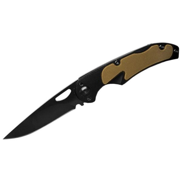 https3A2F2Fmedia.chattanoogashooting.com2Fimages2Fproduct2FRHAB062T2FRHAB062T-1.jpg ABKT Elite Mark II Lockback Folding Knife 2-1/2" Drop Point Blade Tan