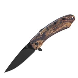 https3A2F2Fmedia.chattanoogashooting.com2Fimages2Fproduct2FRHAB067MCD2FRHAB067MCD-1.jpg ABKT Elite Ember Folding Knife 2-3/4" Drop Point Blade Mossy Oak DNA