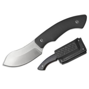 https3A2F2Fmedia.chattanoogashooting.com2Fimages2Fproduct2FRHAB10012FRHAB1001-1.jpg ABKT Elite Grunt Fixed Knife 3" Nesmuk Blade Black