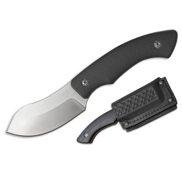 https3A2F2Fmedia.chattanoogashooting.com2Fimages2Fproduct2FRHAB10012FRHAB1001-1.jpg ABKT Elite Grunt Fixed Knife 3" Nesmuk Blade Black