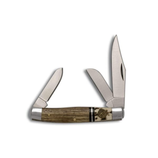 https3A2F2Fmedia.chattanoogashooting.com2Fimages2Fproduct2FRHRP0001SG2FRHRP0001SG-1.jpg ABKT Roper Stockman Laredo Knife 3 Blades Stag/Wood