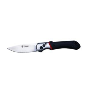 https3A2F2Fmedia.chattanoogashooting.com2Fimages2Fproduct2FRHTT30932FRHTT3093-1.jpg Telum Tremor Tactical Automatic Knife 3-1/2" Drop Point Blade Black