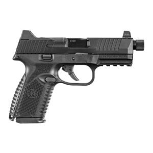https3A2F2Fmedia.chattanoogashooting.com2Fimages2Fproduct2FRJ661017122FRJ66101712-1.jpg FN 509M Tactical Bundle Handgun 9mm Luger 10rd (5) Magazines 4.5" Threaded Barrel Black Optics Ready