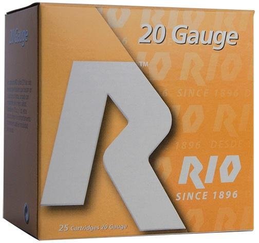 https3A2F2Fmedia.chattanoogashooting.com2Fimages2Fproduct2FRORC206MGN2FRORC206MGN.jpg Rio Small Game Load Shotshell 20 ga 3" MAX 1-1/4 oz #6 1250 fps 25/Box