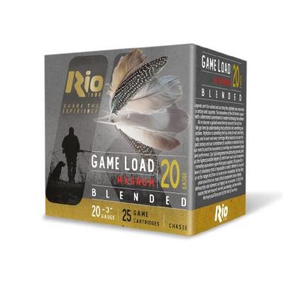 https3A2F2Fmedia.chattanoogashooting.com2Fimages2Fproduct2FRORC20MGN7592FRORC20MGN7591.jpg Rio Game Blended HV Lead Load Shotshells 20ga 3" 1-1/4oz 1300 fps #7.5&9 25/ct