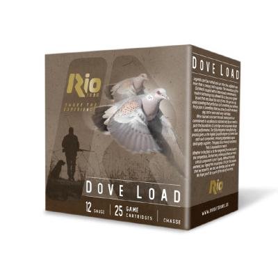 https3A2F2Fmedia.chattanoogashooting.com2Fimages2Fproduct2FRORDL2882FRORDL32HV81.jpg Rio Dove Load Shotshells 12ga 2-3/4" 1oz 1250 fps #8 25/ct