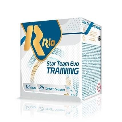 https3A2F2Fmedia.chattanoogashooting.com2Fimages2Fproduct2FROSTT32752FROSTT3275-1.jpg Rio Star Team Evo Training Shotgun Ammo 12ga 2-3/4" 1200fps 1-1/8oz 7.5 Shot 25/ct