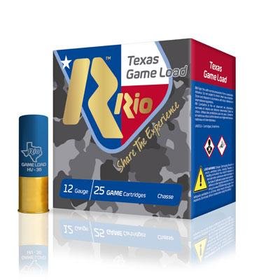 https3A2F2Fmedia.chattanoogashooting.com2Fimages2Fproduct2FROTG368TX2FROTG368TX.jpg Rio Texas Game Load 36 Shotshells 12 ga 2-3/4" 1-1/4oz 1260 fps #8 25/ct