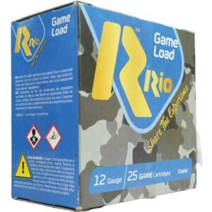 https3A2F2Fmedia.chattanoogashooting.com2Fimages2Fproduct2FROTGHV3652FROTGHV365-1.jpg Rio Top Game HV Shotshells 12 ga 2 3/4" 3 3/4 dr 1 1/4 oz #5 1330 fps 25/ct
