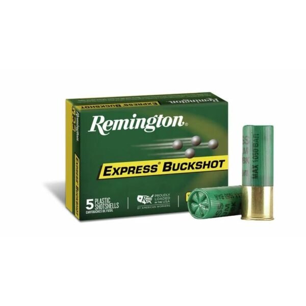 https3A2F2Fmedia.chattanoogashooting.com2Fimages2Fproduct2FRT202822FRT20622_2.jpg Remington Express Managed Recoil Shotshells 12 ga 2-3/4" #00 1200 fps 5/ct