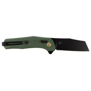https3A2F2Fmedia.chattanoogashooting.com2Fimages2Fproduct2FSGSOG120203432FSGSOG12020343-1.jpg SOG Knives Diverge XR Folding Knife 3" Sheepsfoot Blade Black and Forest Green Blister Pack