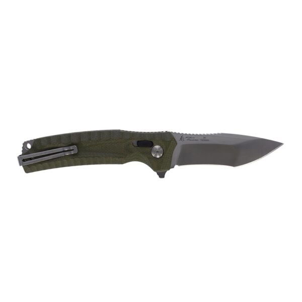 https3A2F2Fmedia.chattanoogashooting.com2Fimages2Fproduct2FSGSOG122709572FSGSOG12270957-1.jpg SOG Knives Hidaka XR Folding Knife 4" Modified Tanto Blade Olive Box