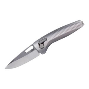 https3A2F2Fmedia.chattanoogashooting.com2Fimages2Fproduct2FSGSOG127306572FSGSOG12730657-1.jpg SOG Knives One-Zero XR Folding Knife 3-1/10" Drop Point Blade Silver Black Box