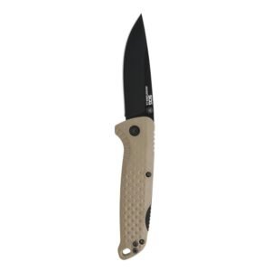 https3A2F2Fmedia.chattanoogashooting.com2Fimages2Fproduct2FSGSOG131105432FSGSOG13110543-1.jpg SOG Knives Adventurer LB Folding Knife 3" Drop Point Blade FDE