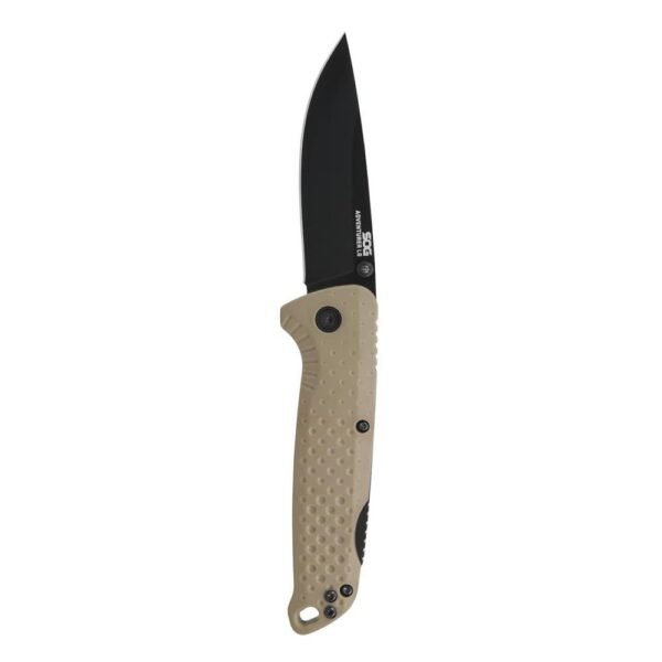 SOG Knives Adventurer LB Folding Knife 3" Drop Point Blade FDE