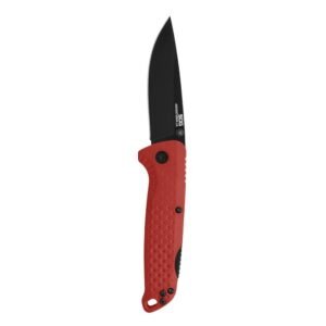 https3A2F2Fmedia.chattanoogashooting.com2Fimages2Fproduct2FSGSOG131107432FSGSOG13110743-1.jpg SOG Knives Adventurer LB Folding Knife 3" Drop Point Blade Red