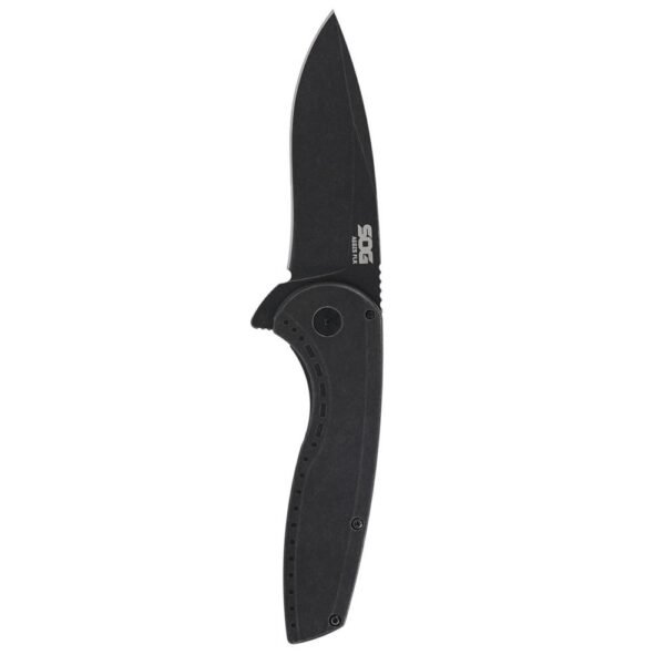 https3A2F2Fmedia.chattanoogashooting.com2Fimages2Fproduct2FSGSOG144105432FSGSOG14410543-1.jpg SOG Knives Aegis FLK 2.0 Folding Knife 3-1/4" Drop Point Blade Black Blister
