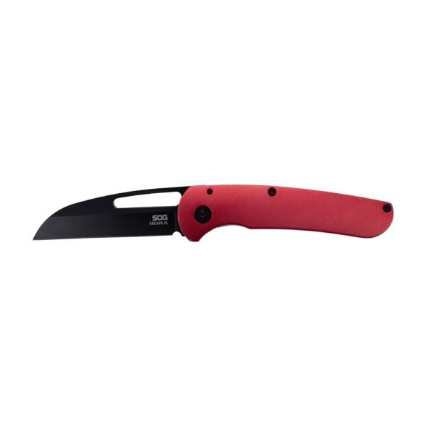 https3A2F2Fmedia.chattanoogashooting.com2Fimages2Fproduct2FSGSOG145203572FSGSOG14520357-1.jpg SOG Knives Escape FL Folding Knife 3" Sheepsfoot Blade Red Black