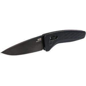 https3A2F2Fmedia.chattanoogashooting.com2Fimages2Fproduct2FSGSOG157301572FSGSOG15730157-3.jpg SOG Knives One Zero AU 3 1/10" Blade Black and Chrome
