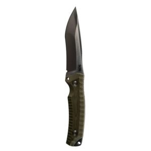 https3A2F2Fmedia.chattanoogashooting.com2Fimages2Fproduct2FSGSOG172701572FSGSOG17270157-1.jpg SOG Knives Hidaka FX Fixed Knife 4-4/5" Drop Point Blade Green Box
