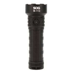 https3A2F2Fmedia.chattanoogashooting.com2Fimages2Fproduct2FSGSOG596503572FSGSOG59650357-1.jpg SOG Knives M-113 Flashlight 4000 Lumens Black