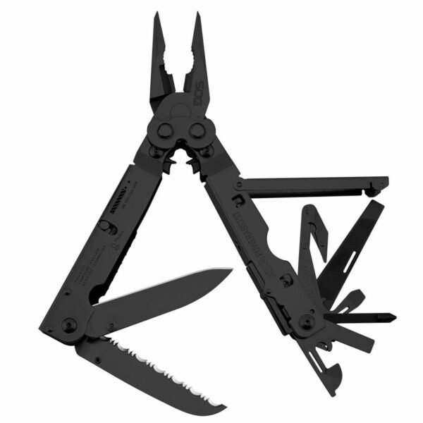 https3A2F2Fmedia.chattanoogashooting.com2Fimages2Fproduct2FSGSOGB66NCP2FSGSOGB66NCP.jpg SOG Powerassist Black Multi Tool Nylon Sheath