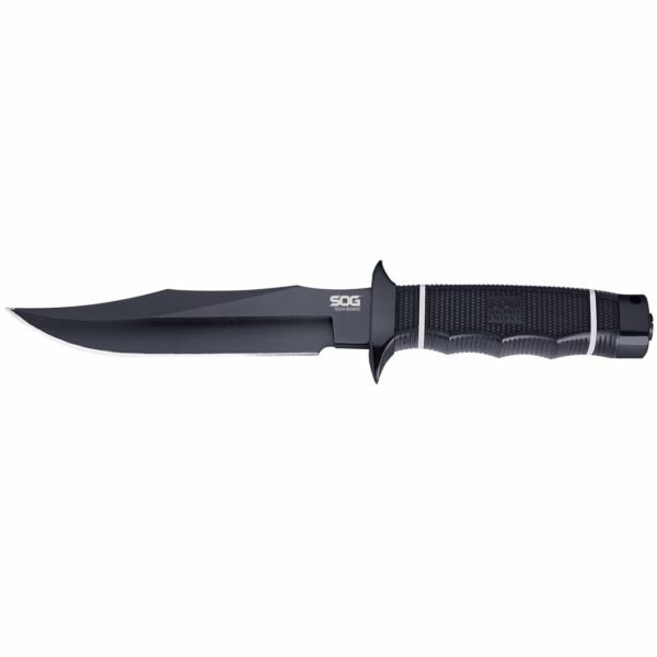 https3A2F2Fmedia.chattanoogashooting.com2Fimages2Fproduct2FSGSOGS10BK2FSGSOGS10BK_1.jpg SOG Tech Bowie Knife 6.4" Blade Black