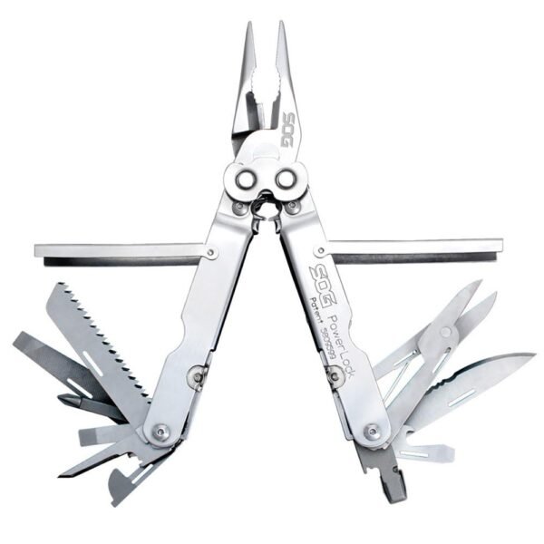 https3A2F2Fmedia.chattanoogashooting.com2Fimages2Fproduct2FSGSOGS60NCP2FSGSOGS60NCP-1.jpg SOG Powerlock Scissors Multi-Tool with Nylon Sheath