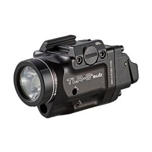 Stacked from 2 images. Method=B (R=8,S=4) Streamlight TLR-8 Sub Compact Rail Mounted Tactical Light with Red Laser for Hellcat