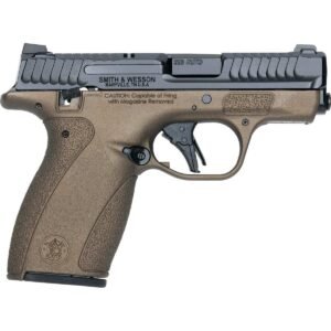 https3A2F2Fmedia.chattanoogashooting.com2Fimages2Fproduct2FSW146662FSW14667-6.jpg S&W Exclusive "Mid-Bro" M&P Bodyguard 2.0 No Thumb Safety Handgun .380 Auto 10(1)&12(1)rd Magazines 2.75" Barrel Midnight Bronze Grip