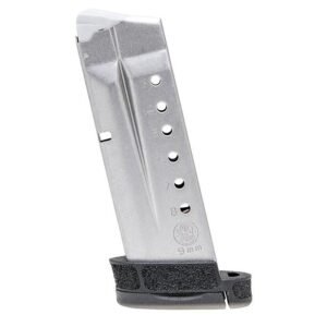 https3A2F2Fmedia.chattanoogashooting.com2Fimages2Fproduct2FSW30098762FSW3009876_1.jpg Smith & Wesson M&P Shield M2.0 SS Handgun Magazine with Finger Rest 9mm Luger 8/rd (USED)
