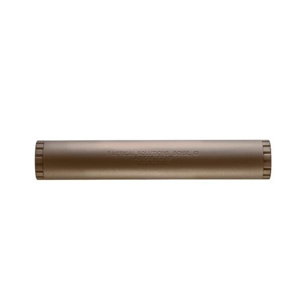 https3A2F2Fmedia.chattanoogashooting.com2Fimages2Fproduct2FTBAXIOMQS2FTBAXIOMQS-1.jpg TacSol AXIOM Rimfire Suppressor 6" 1/2x28 Quicksand
