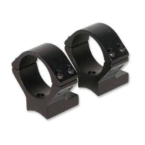 https3A2F2Fmedia.chattanoogashooting.com2Fimages2Fproduct2FTJ7307252FTJ730725.jpg Talley Lightweight Alloy Scope Mounts - Black Anodized - 30mm - Low Ruger American Savage w/Accutrigger Steven 200 Stiller Predator TC Venture