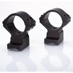 Talley CZ 600 Scope Rings 1" Medium Black 2/ct