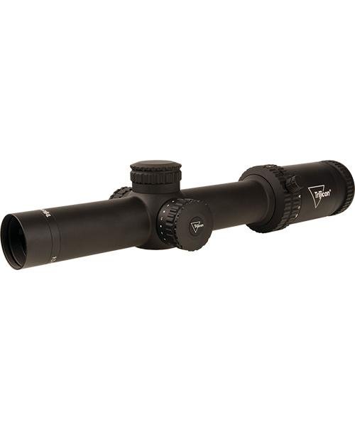 https3A2F2Fmedia.chattanoogashooting.com2Fimages2Fproduct2FTR29000182FTR2900018-2.jpg Trijicon Credo HX 1-6x24 (SFP) 30mm Rifle Scope w/Green LED Dot BDC Hunter .223 Low Capped Adjusters
