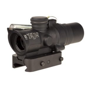 https3A2F2Fmedia.chattanoogashooting.com2Fimages2Fproduct2FTR4003332FTR400333.jpg Trijicon Compact ACOG 1.5x16S Rifle Scope Low Height Green Ring & 2MOA CDR Illuminated Black w/ Mount