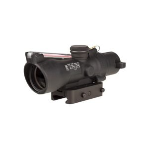 https3A2F2Fmedia.chattanoogashooting.com2Fimages2Fproduct2FTR4003512FTR400351.jpg Trijicon Compact ACOG 3x24 Rifle Scope Low Height Red Crosshair .223/55gr. Illuminated Black